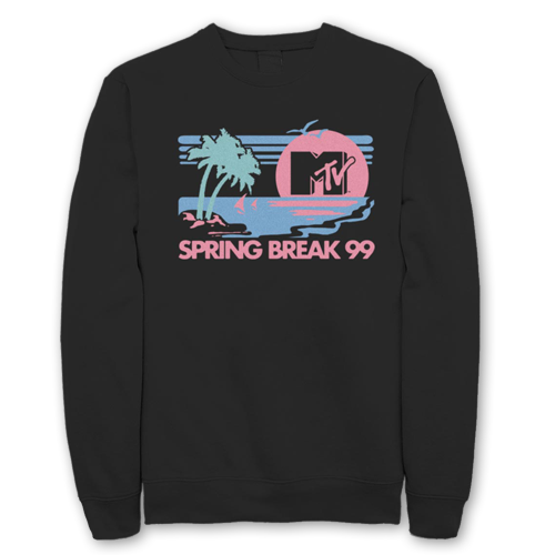 MTV Pastel Beach Sweatshirt