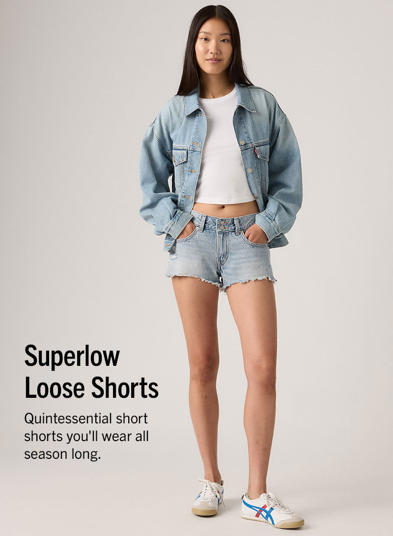Superlow Shorts Quintessential short shorts you'll wear all season long