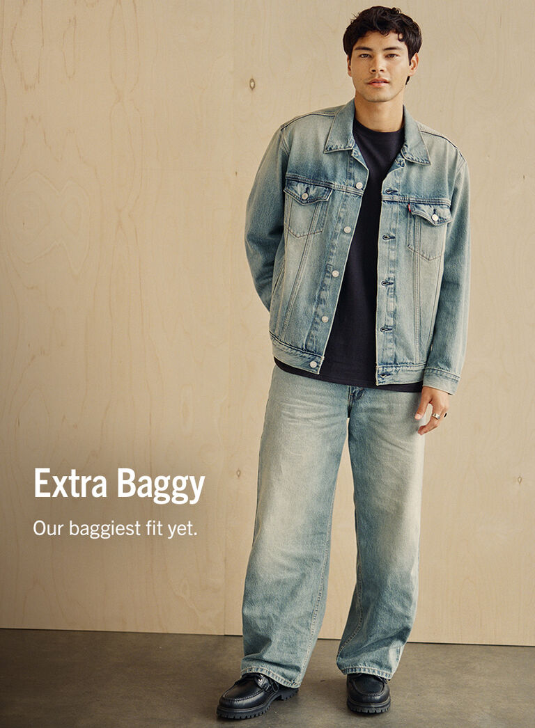 Extra Baggy Our baggiest fit yet.