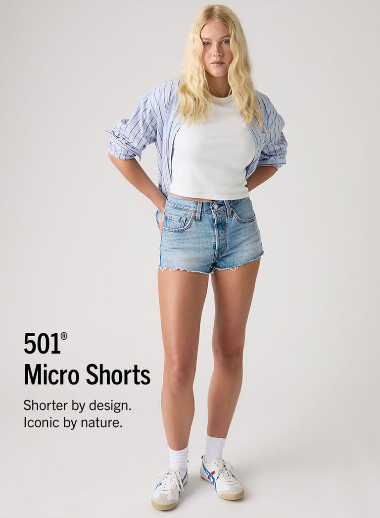 501 Micro Short Shorter by design. Iconic by nature.
