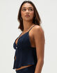 FULL TILT Womens Open Babydoll Cami image number 3