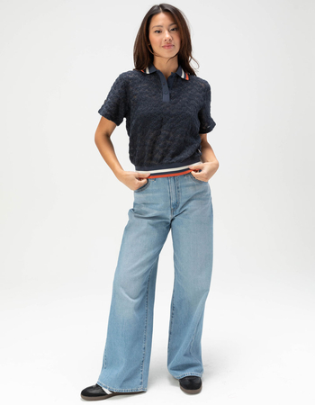 BRIXTON Retro Mesh Womens Polo Shirt Alternative Image