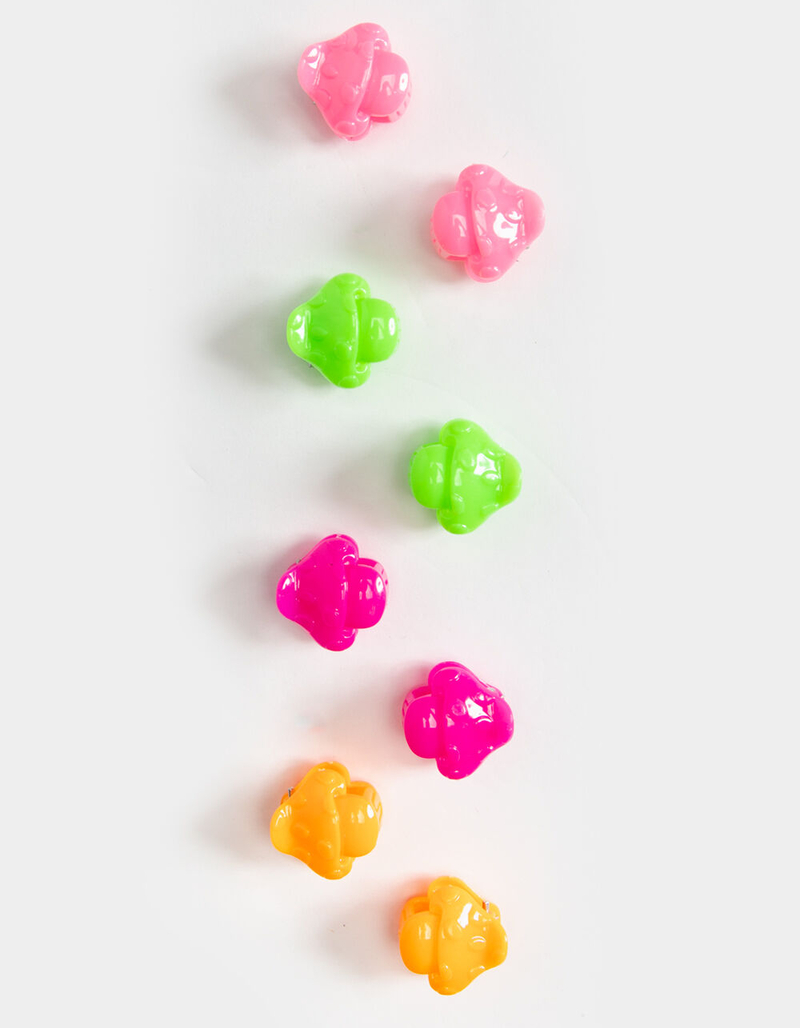 FULL TILT 8 Piece Mini Mushroom Claw Clips image number 0