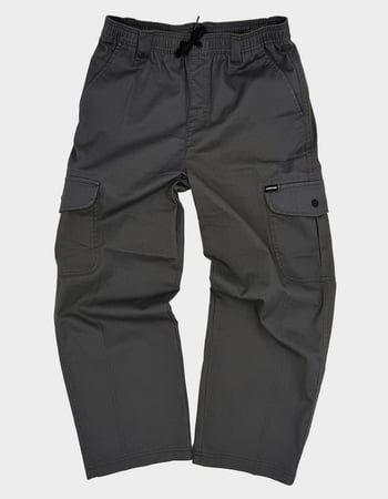 GROM Ride Right Drawstring Super Baggy Boys Cargo Pants Primary Image