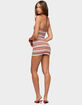 EDIKTED Manon Striped Knit Mini Dress image number 3