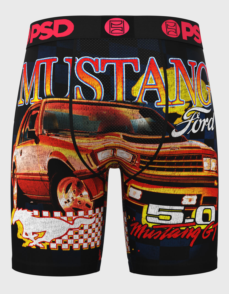 PSD x Ford Mustang GT Mens Boxer Briefs image number 3