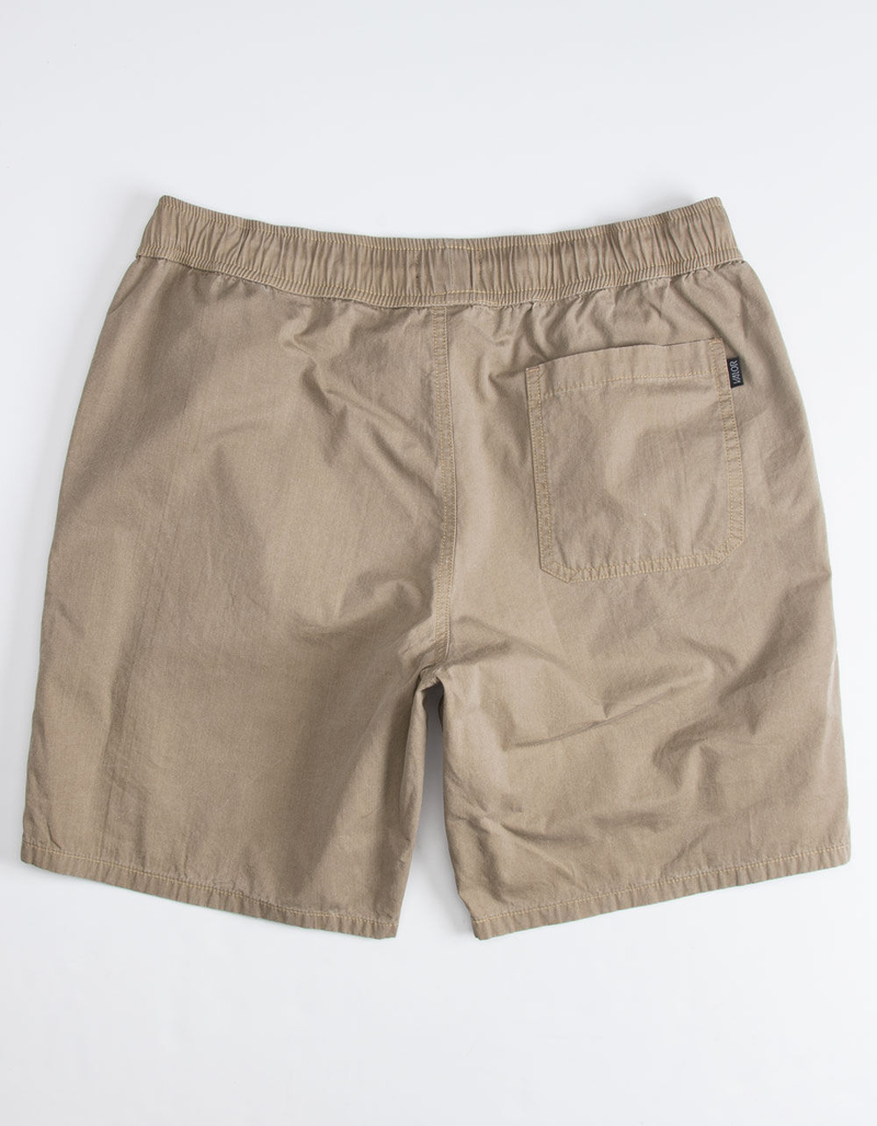 VALOR Benny Twill Taupe  Mens Volley Shorts image number 1