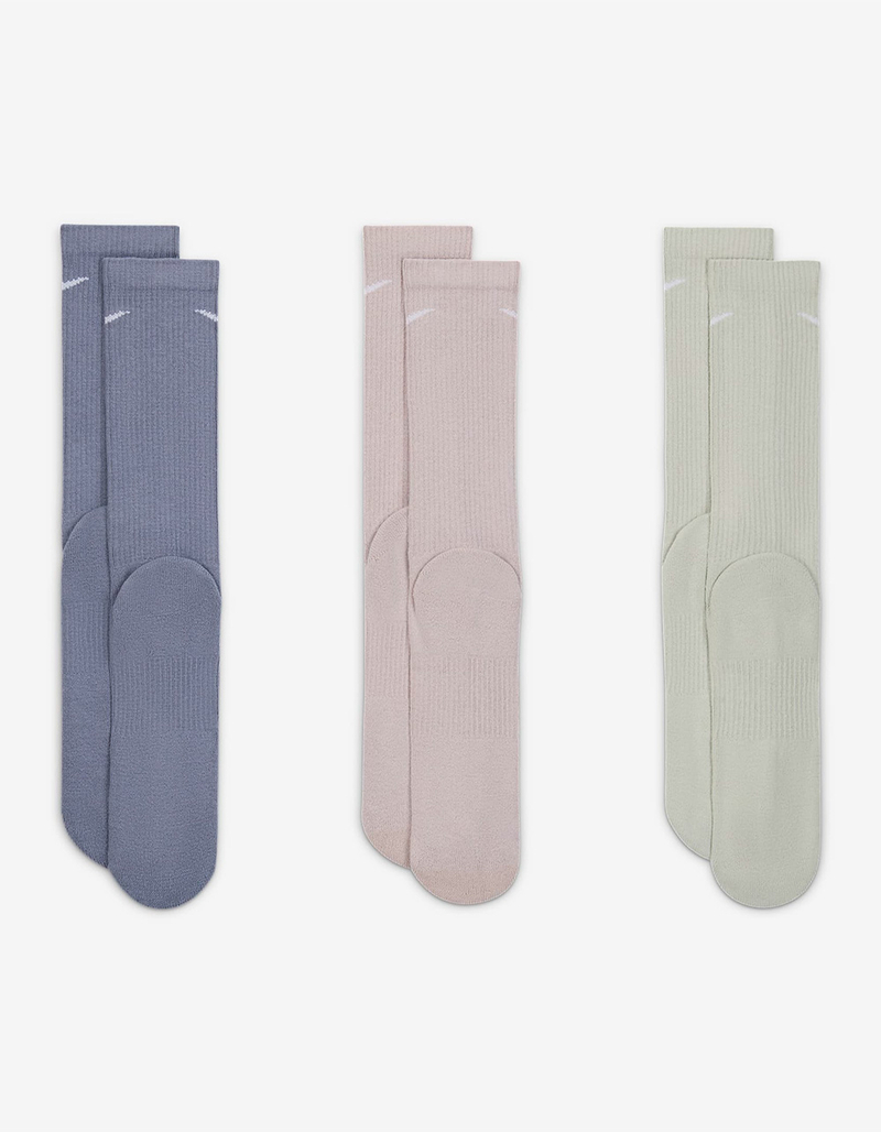 NIKE Everyday Plus Cushioned 3 Pack Crew Socks image number 2