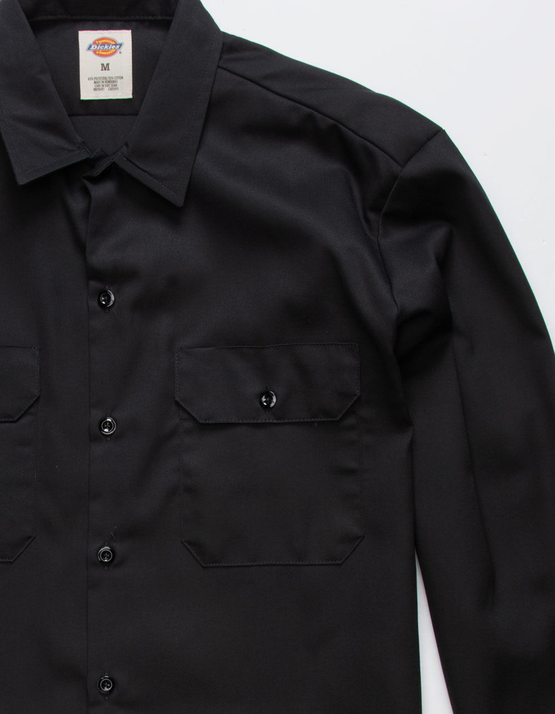 DICKIES Mens Twill Work Shirt image number 2