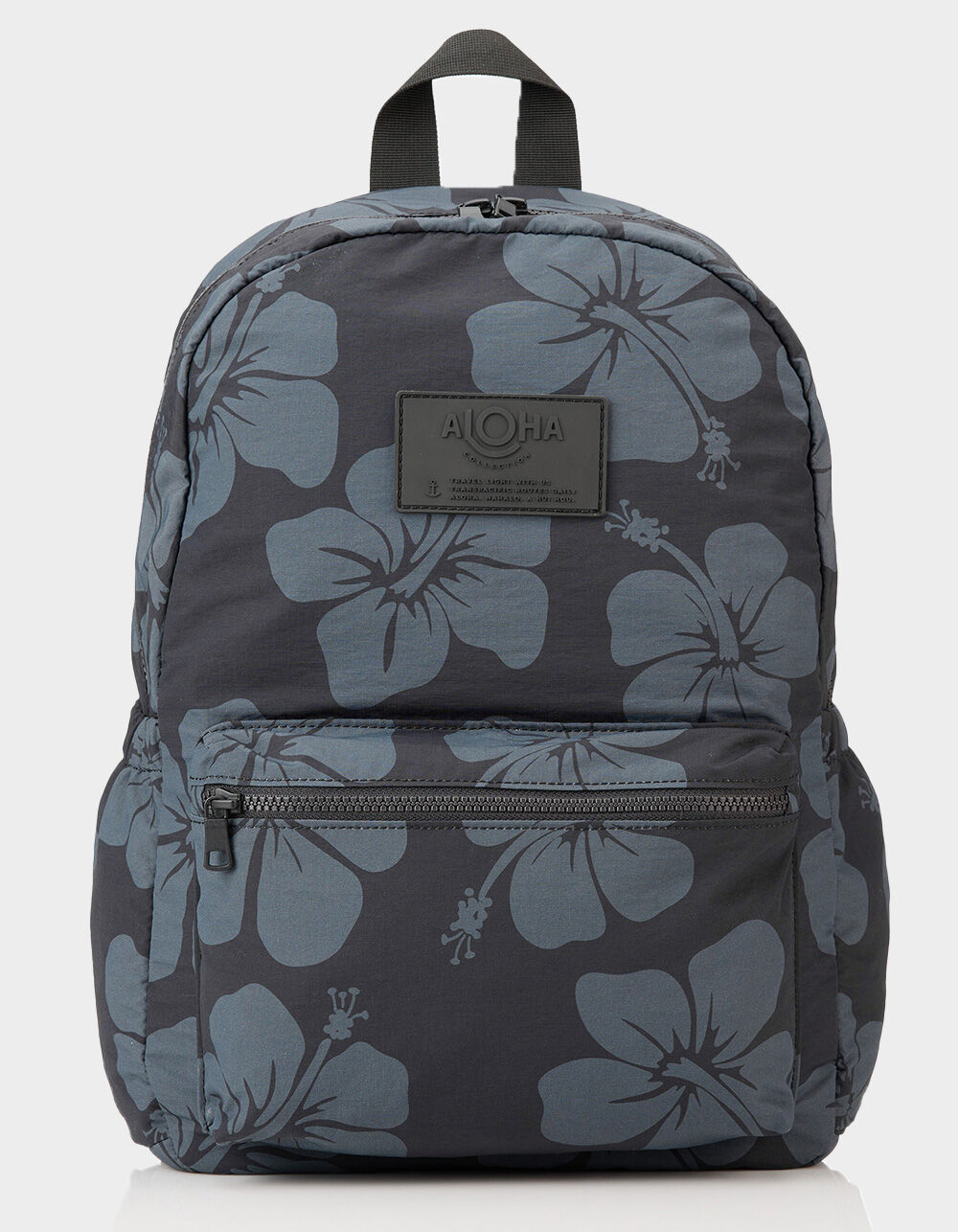 ALOHA Collection Hana Hou Travel Light Backpack - CHARCOAL/BLACK