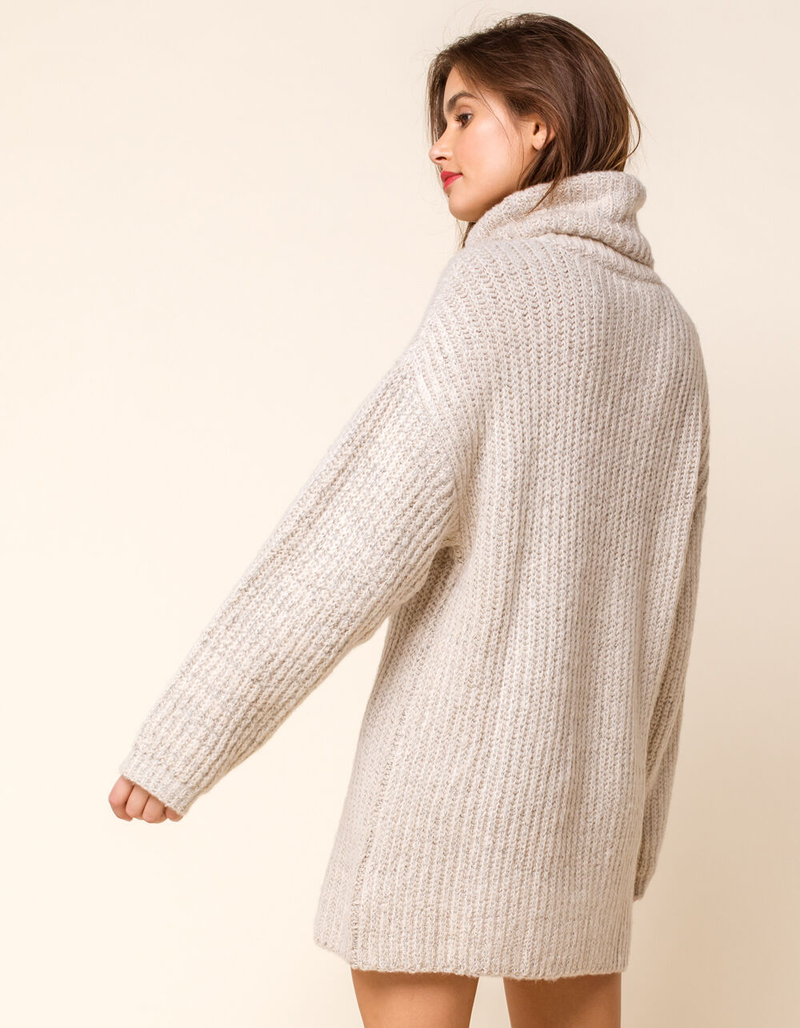 WEST OF MELROSE Keep It Chill Chunky Sweater Dress image number 2