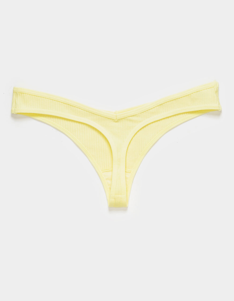 FULL TILT Rib V Thong image number 1