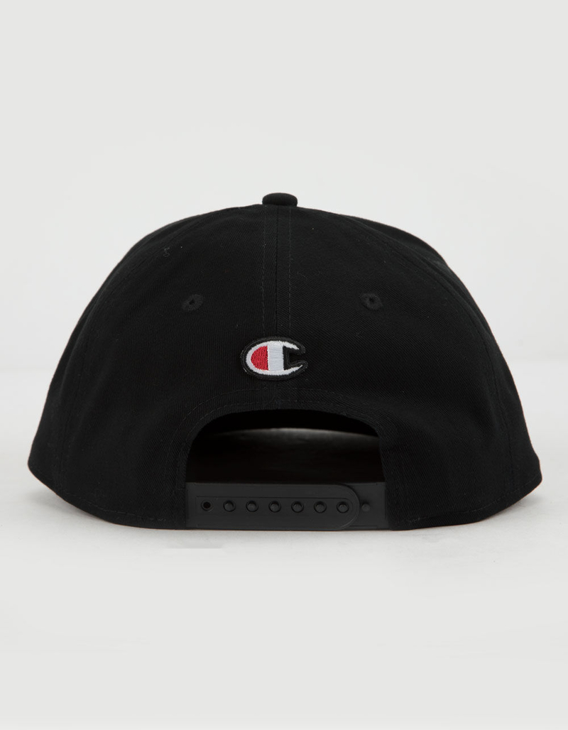 CHAMPION BB Big C Black Mens Snapback Hat image number 1