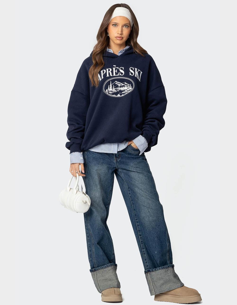 EDIKTED Après Ski Oversized Hoodie image number 1