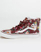 VANS Butterfly Floral Sk8-Hi Zip Juniors Shoes image number 3