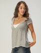 BDG Urban Outfitters Tina Womens Babydoll Top image number 3