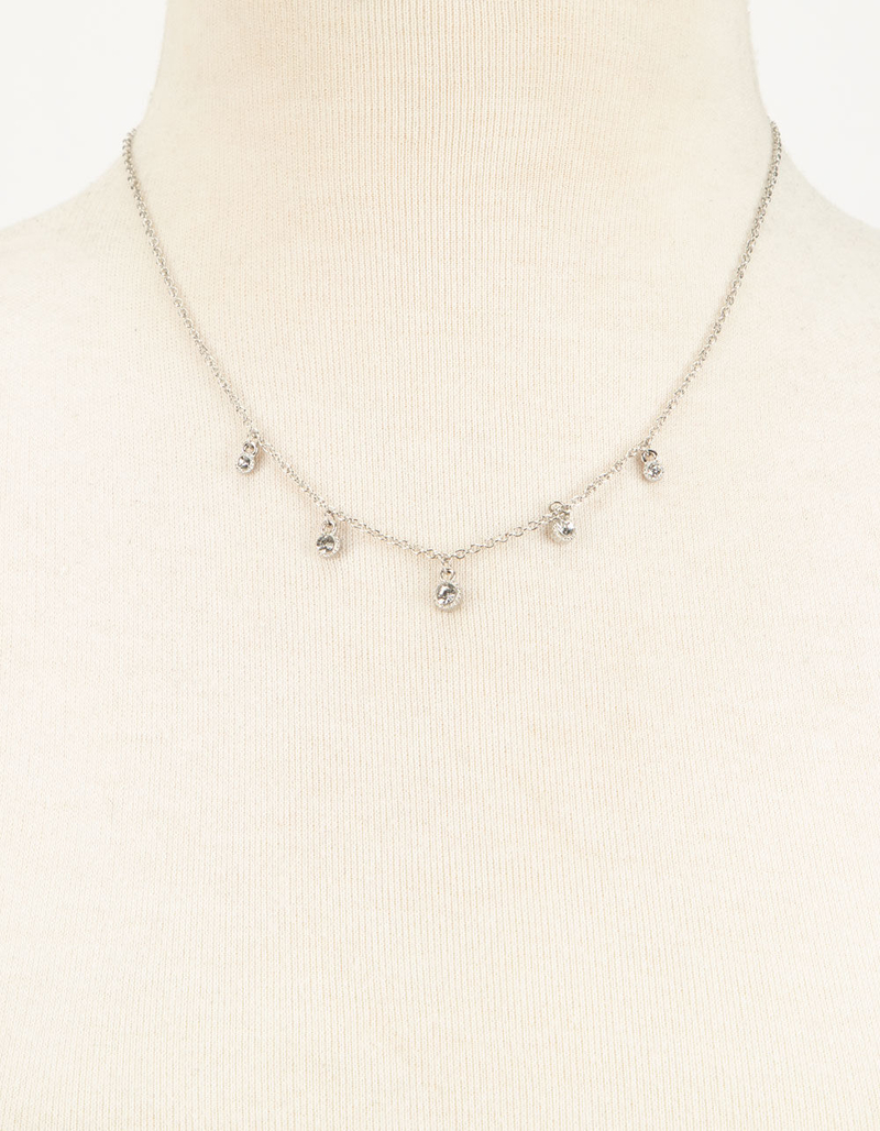 FULL TILT 4 Pack Velvet/Chain Chokers image number 4