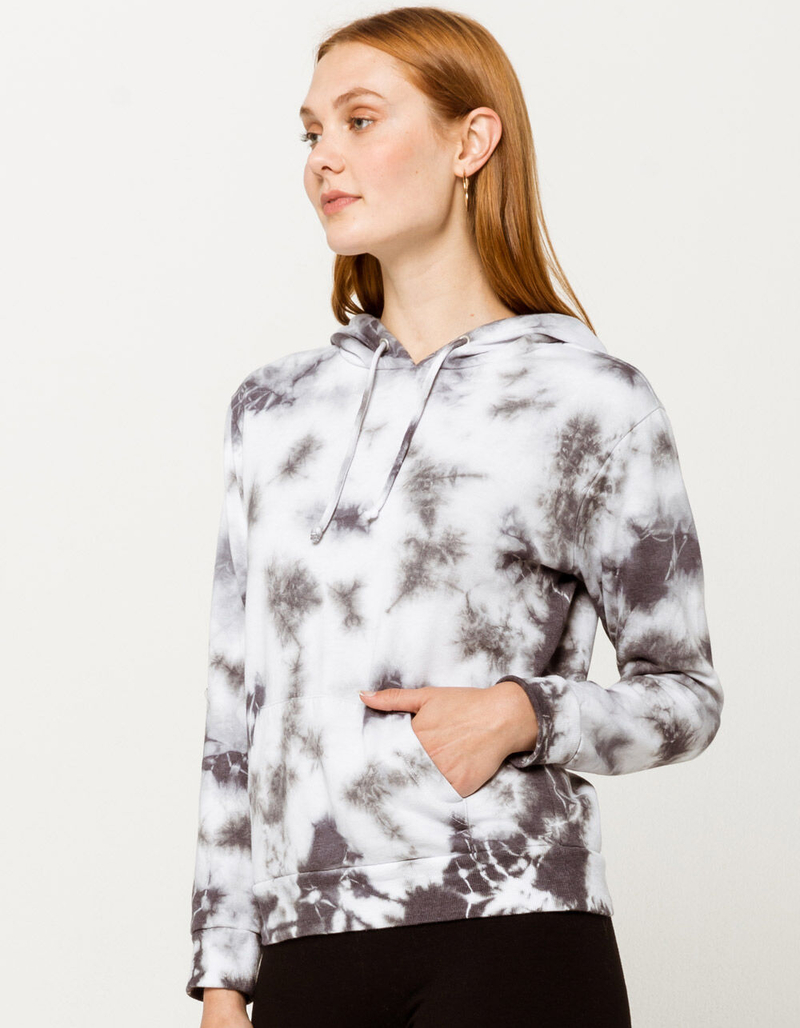 FULL TILT Tie Dye Womens Hoodie image number 2