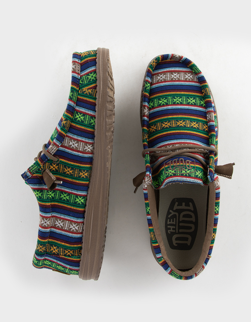 HEY DUDE Wally Serape Mens Shoes image number 4