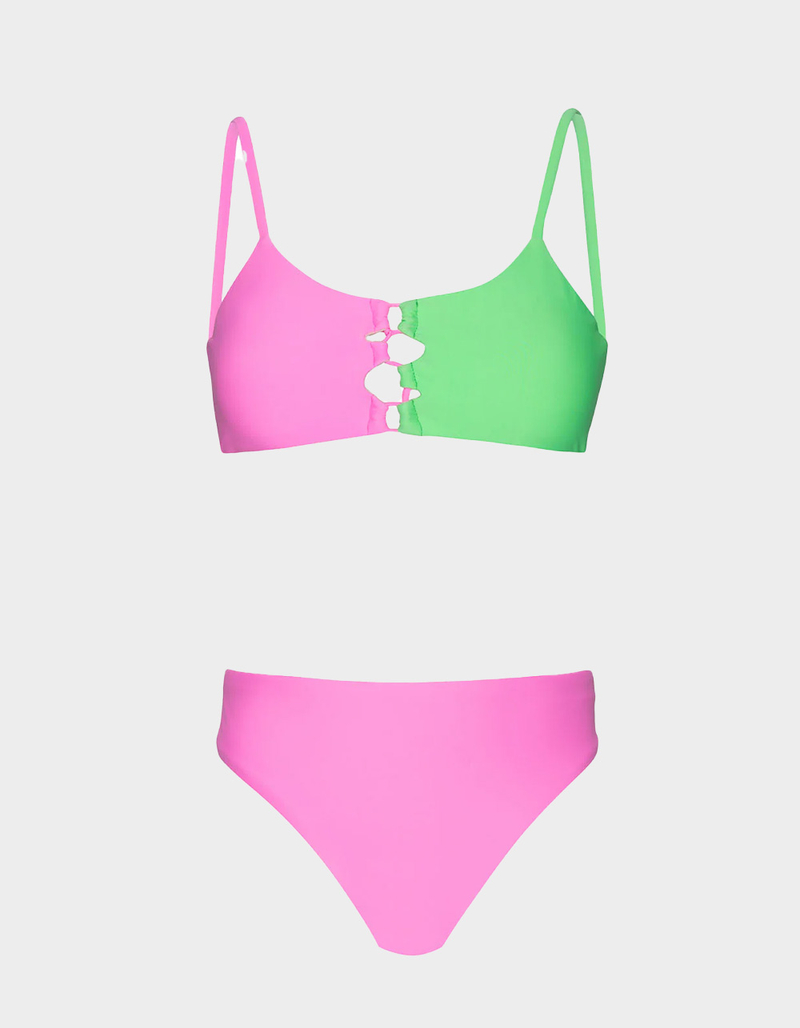 PQ SWIM Cammy Loop Girls Bikini Set image number 0
