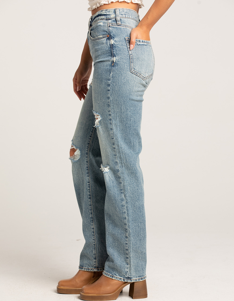 DAZE High Rise Dad Womens Jeans image number 2