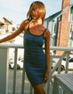 RSQ Womens Stripe Mini Dress image number 5