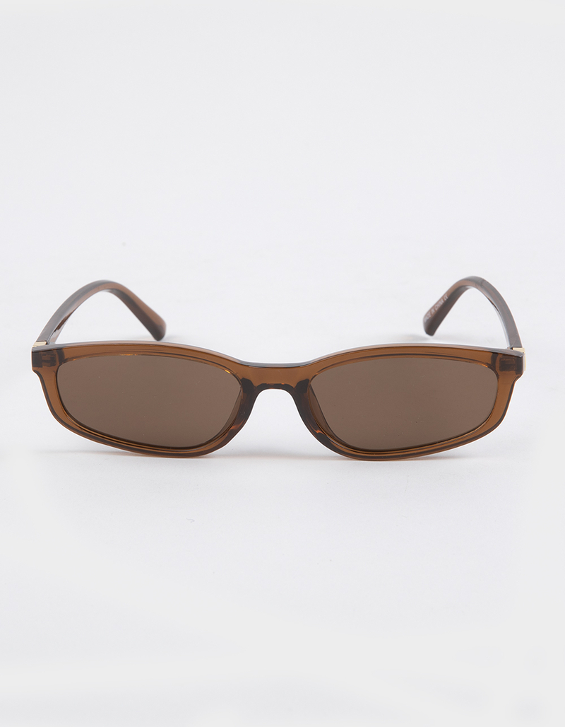 RSQ Rectangular Plastic Sunglasses image number 1