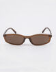 RSQ Rectangular Plastic Sunglasses image number 2