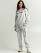 CHAMPION Felt Logo Crew Womens Sweatshirt image number 4