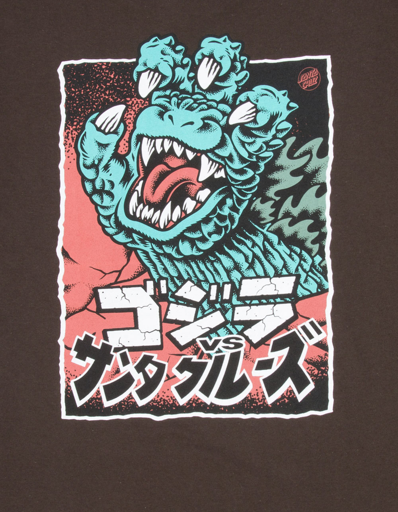 SANTA CRUZ x Godzilla Roskopp Dot Mens Tee image number 2