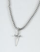 RSQ Sword Cross Necklace image number 2
