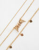 FULL TILT Layered 444 Angel Number Necklace image number 2