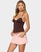 EDIKTED Ruelle Contrast Frill Tank Top image number 5
