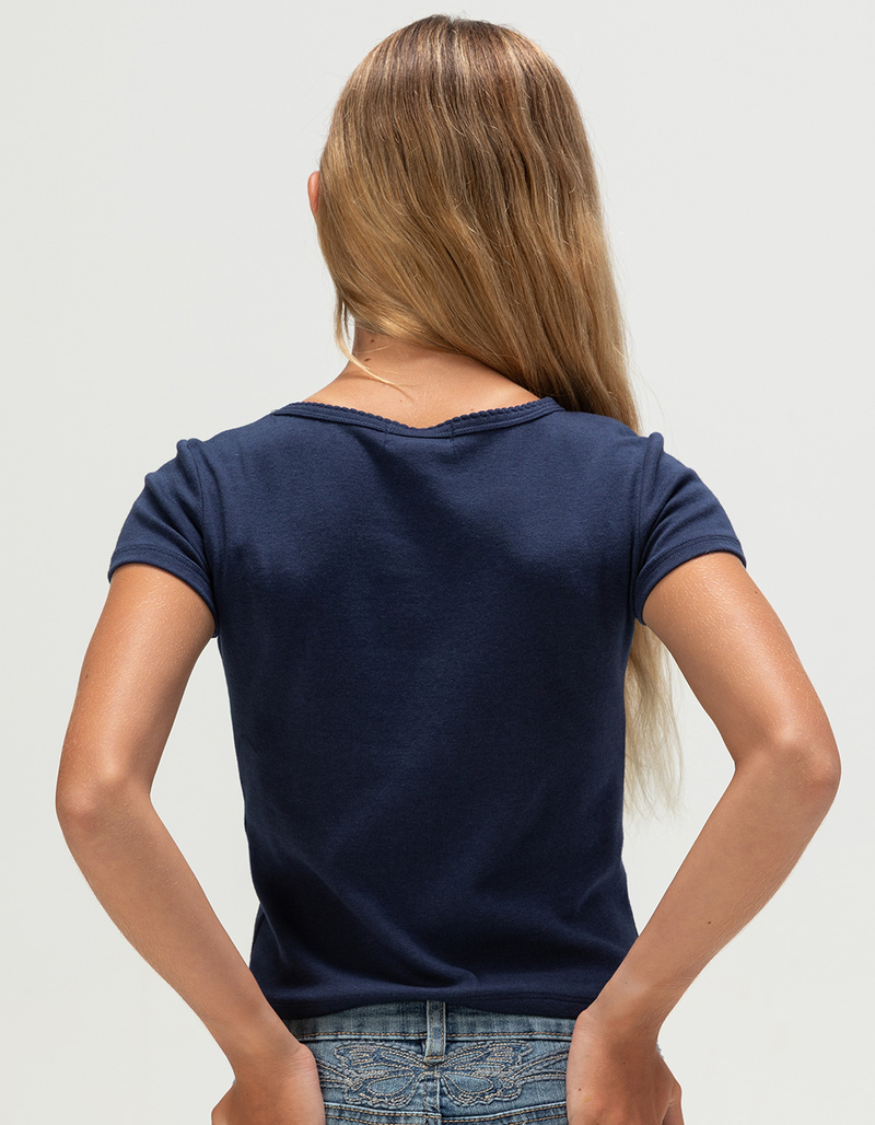 FULL TILT Essentials Girls Baby Tee image number 2
