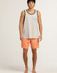 BLUE CROWN Mens Printed Pocket Tank Top image number 3