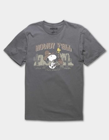 PEANUTS Howdy Y'all Snoopy Unisex Tee Primary Image