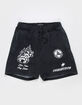 PRIMITIVE Atmosphere Mens Fleece Shorts image number 1