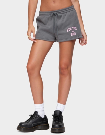 EDIKTED Soho 76 Sweat Shorts Primary Image