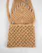Crochet Fringe Tote Bag image number 6