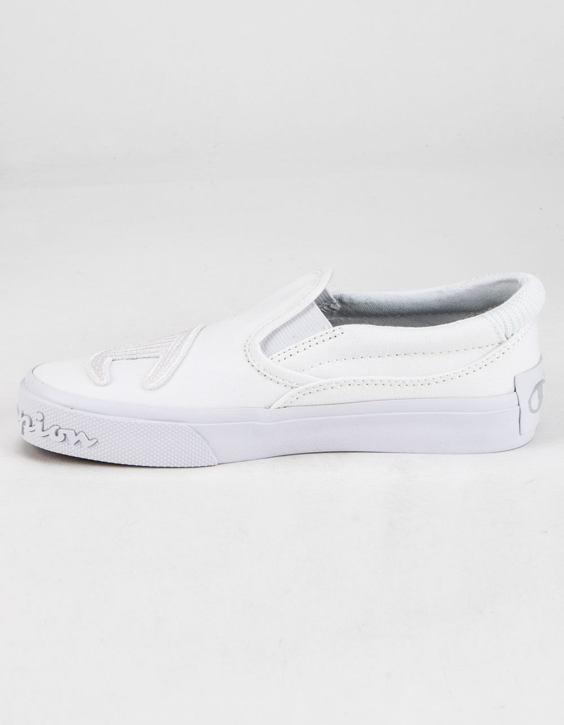 CHAMPION Metro Boys White Slip-On Shoes image number 3
