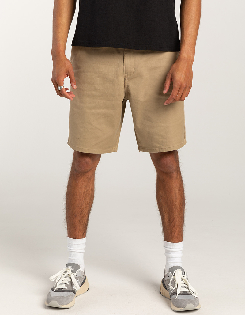 RSQ Mens Mid Length  9" Chino Shorts image number 7