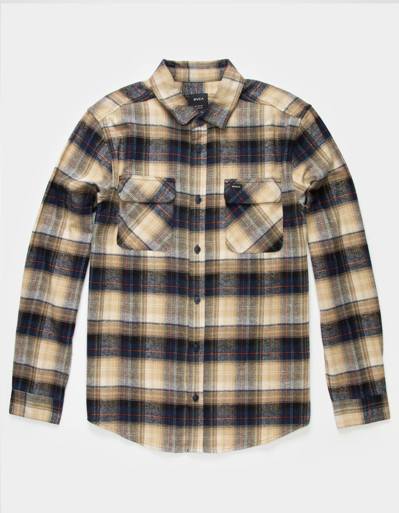 RVCA Emerson Mens Flannel Shirt image number 0