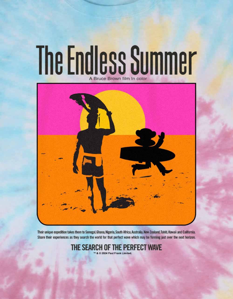 PAUL FRANK x The Endless Summer Search Of The Perfect Wave Unisex Tee image number 1