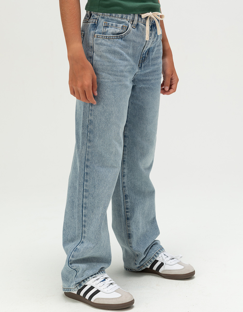 RSQ Girls Tie Baggy Jeans image number 4