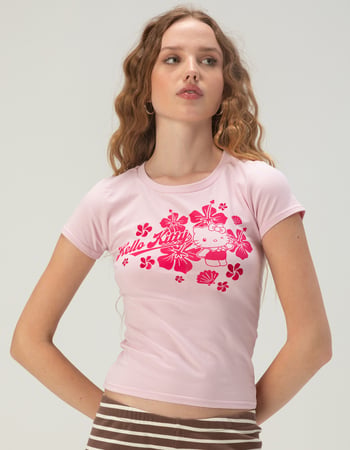 SANRIO Hello Kitty Womens Baby Tee Primary Image