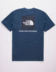 THE NORTH FACE Red Box Blue Wing Teal Mens T-Shirt image number 1