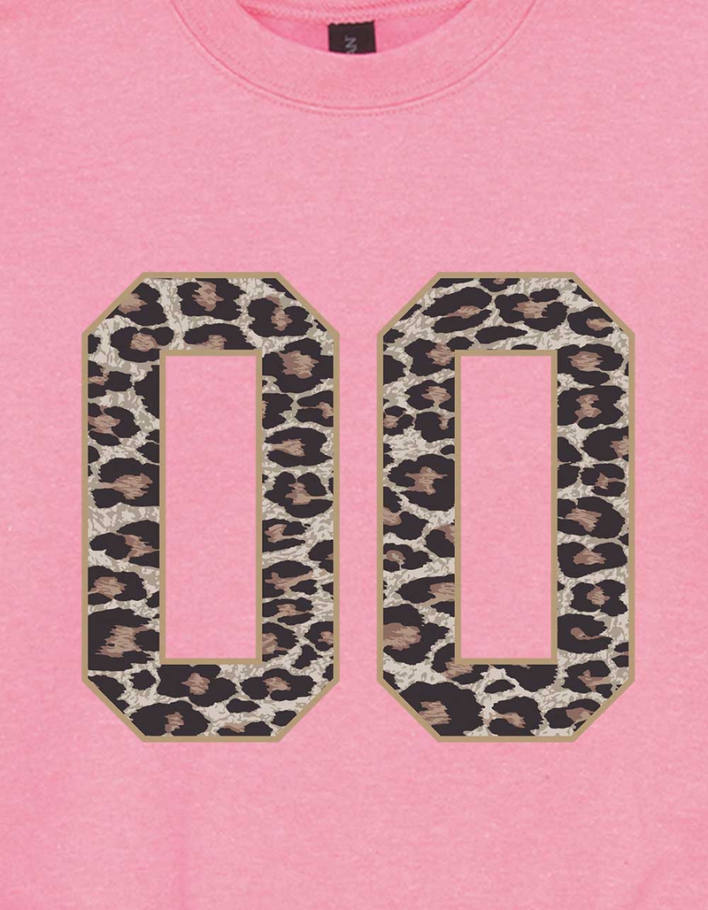 LEOPARD Double Zero Kids Unisex Crewneck Sweatshirt image number 1