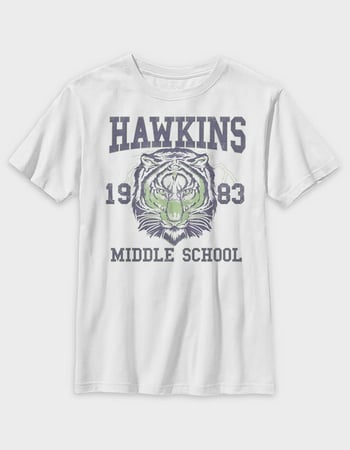 STRANGER THINGS Hawkins Tiger Unisex Kids Tee Primary Image