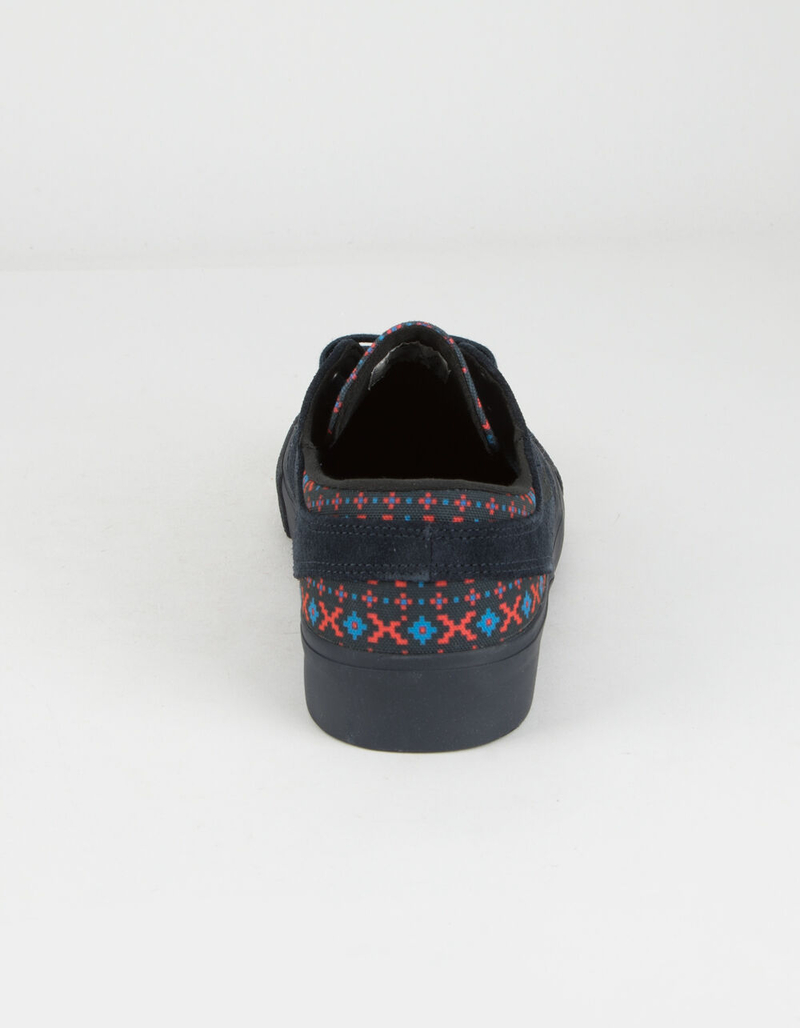 NIKE Zoom Stefan Janoski RM Premium Navy Shoes image number 4