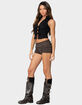 EDIKTED Beau Tie Front Top image number 4